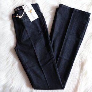 NEW Anthropologie MiH Marrakesh Blue Kick Flare Mid Rise Boho Jeans Size 26